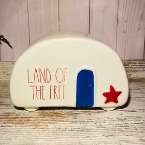 Rae Dunn LAND OF THE FREE camper